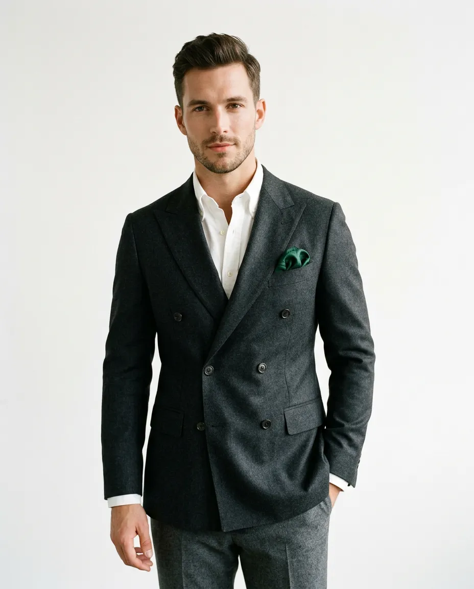 Double-Breasted Blazer